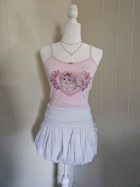 Wild Fable Kitty Heart Coquette Cami